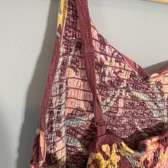 Torrid lightweight floral strappy flowy casual summer spring tank top - Picture 5 of 9